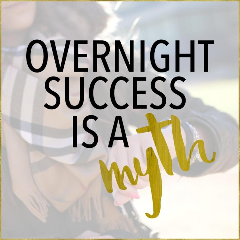 Debunking Overnight Success Myths